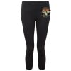 Women's TriDri® recycled performance leggings 3/4 length Thumbnail