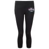 Women's TriDri® recycled performance leggings 3/4 length Thumbnail