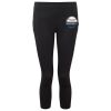 Women's TriDri® recycled performance leggings 3/4 length Thumbnail