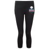 Women's TriDri® recycled performance leggings 3/4 length Thumbnail