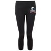 Women's TriDri® recycled performance leggings 3/4 length Thumbnail