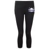 Women's TriDri® recycled performance leggings 3/4 length Thumbnail