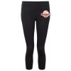 Women's TriDri® recycled performance leggings 3/4 length Thumbnail