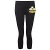 Women's TriDri® recycled performance leggings 3/4 length Thumbnail