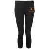 Women's TriDri® recycled performance leggings 3/4 length Thumbnail