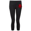 Women's TriDri® recycled performance leggings 3/4 length Thumbnail