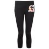 Women's TriDri® recycled performance leggings 3/4 length Thumbnail