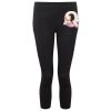 Women's TriDri® recycled performance leggings 3/4 length Thumbnail