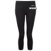 Women's TriDri® recycled performance leggings 3/4 length Thumbnail