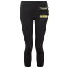 Women's TriDri® recycled performance leggings 3/4 length Thumbnail