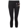 Women's TriDri® recycled performance leggings 3/4 length Thumbnail
