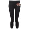 Women's TriDri® recycled performance leggings 3/4 length Thumbnail