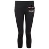 Women's TriDri® recycled performance leggings 3/4 length Thumbnail