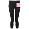 Women's TriDri® recycled performance leggings 3/4 length Thumbnail