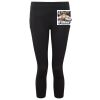Women's TriDri® recycled performance leggings 3/4 length Thumbnail