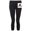 Women's TriDri® recycled performance leggings 3/4 length Thumbnail