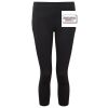 Women's TriDri® recycled performance leggings 3/4 length Thumbnail