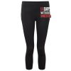 Women's TriDri® recycled performance leggings 3/4 length Thumbnail
