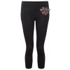 Women's TriDri® recycled performance leggings 3/4 length Thumbnail