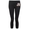 Women's TriDri® recycled performance leggings 3/4 length Thumbnail