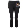 Women's TriDri® recycled performance leggings 3/4 length Thumbnail