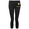 Women's TriDri® recycled performance leggings 3/4 length Thumbnail