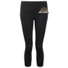 Women's TriDri® recycled performance leggings 3/4 length Thumbnail
