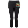 Women's TriDri® recycled performance leggings 3/4 length Thumbnail