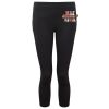 Women's TriDri® recycled performance leggings 3/4 length Thumbnail