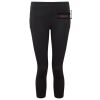 Women's TriDri® recycled performance leggings 3/4 length Thumbnail