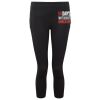 Women's TriDri® recycled performance leggings 3/4 length Thumbnail