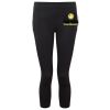 Women's TriDri® recycled performance leggings 3/4 length Thumbnail