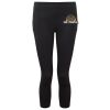 Women's TriDri® recycled performance leggings 3/4 length Thumbnail