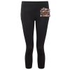 Women's TriDri® recycled performance leggings 3/4 length Thumbnail