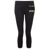 Women's TriDri® recycled performance leggings 3/4 length Thumbnail