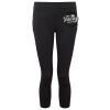 Women's TriDri® recycled performance leggings 3/4 length Thumbnail
