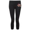 Women's TriDri® recycled performance leggings 3/4 length Thumbnail