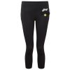 Women's TriDri® recycled performance leggings 3/4 length Thumbnail
