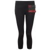 Women's TriDri® recycled performance leggings 3/4 length Thumbnail