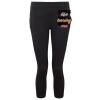 Women's TriDri® recycled performance leggings 3/4 length Thumbnail