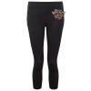 Women's TriDri® recycled performance leggings 3/4 length Thumbnail
