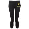 Women's TriDri® recycled performance leggings 3/4 length Thumbnail