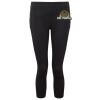 Women's TriDri® recycled performance leggings 3/4 length Thumbnail