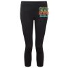 Women's TriDri® recycled performance leggings 3/4 length Thumbnail