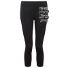 Women's TriDri® recycled performance leggings 3/4 length Thumbnail