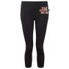 Women's TriDri® recycled performance leggings 3/4 length Thumbnail