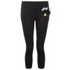 Women's TriDri® recycled performance leggings 3/4 length Thumbnail