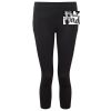 Women's TriDri® recycled performance leggings 3/4 length Thumbnail