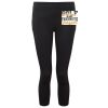 Women's TriDri® recycled performance leggings 3/4 length Thumbnail