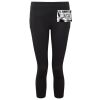 Women's TriDri® recycled performance leggings 3/4 length Thumbnail